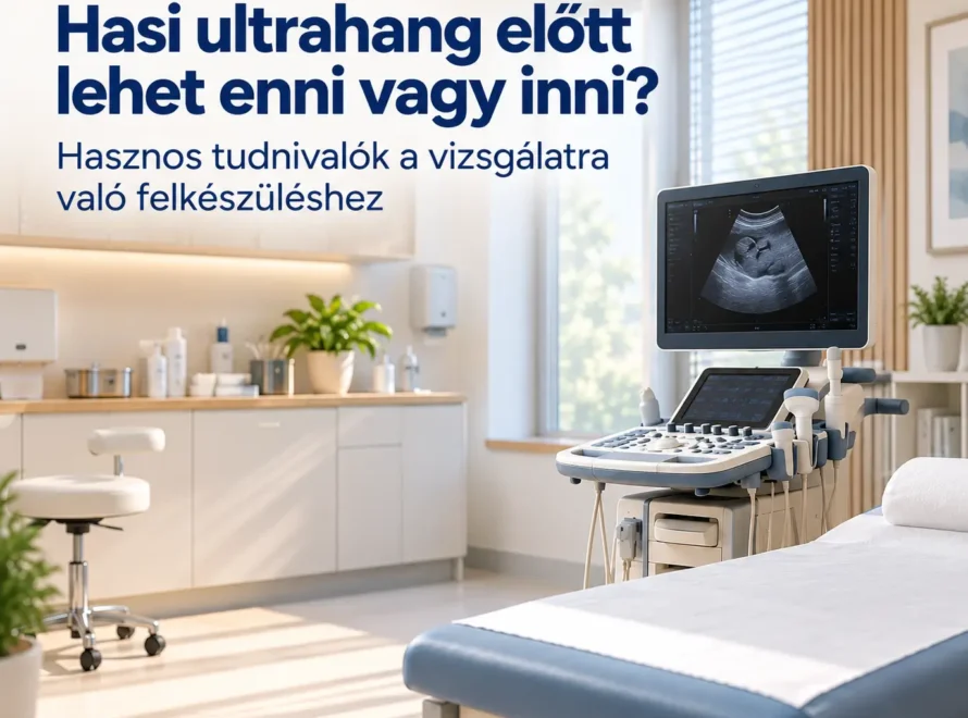 Hasi ultrahang előtt lehet enni vagy inni?