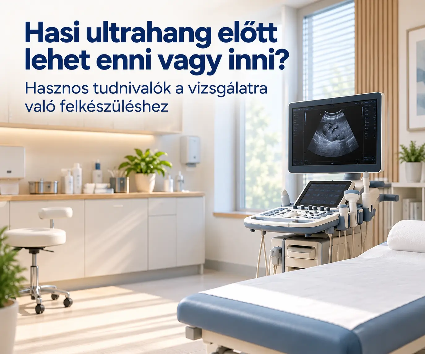 Hasi ultrahang előtt lehet enni vagy inni?