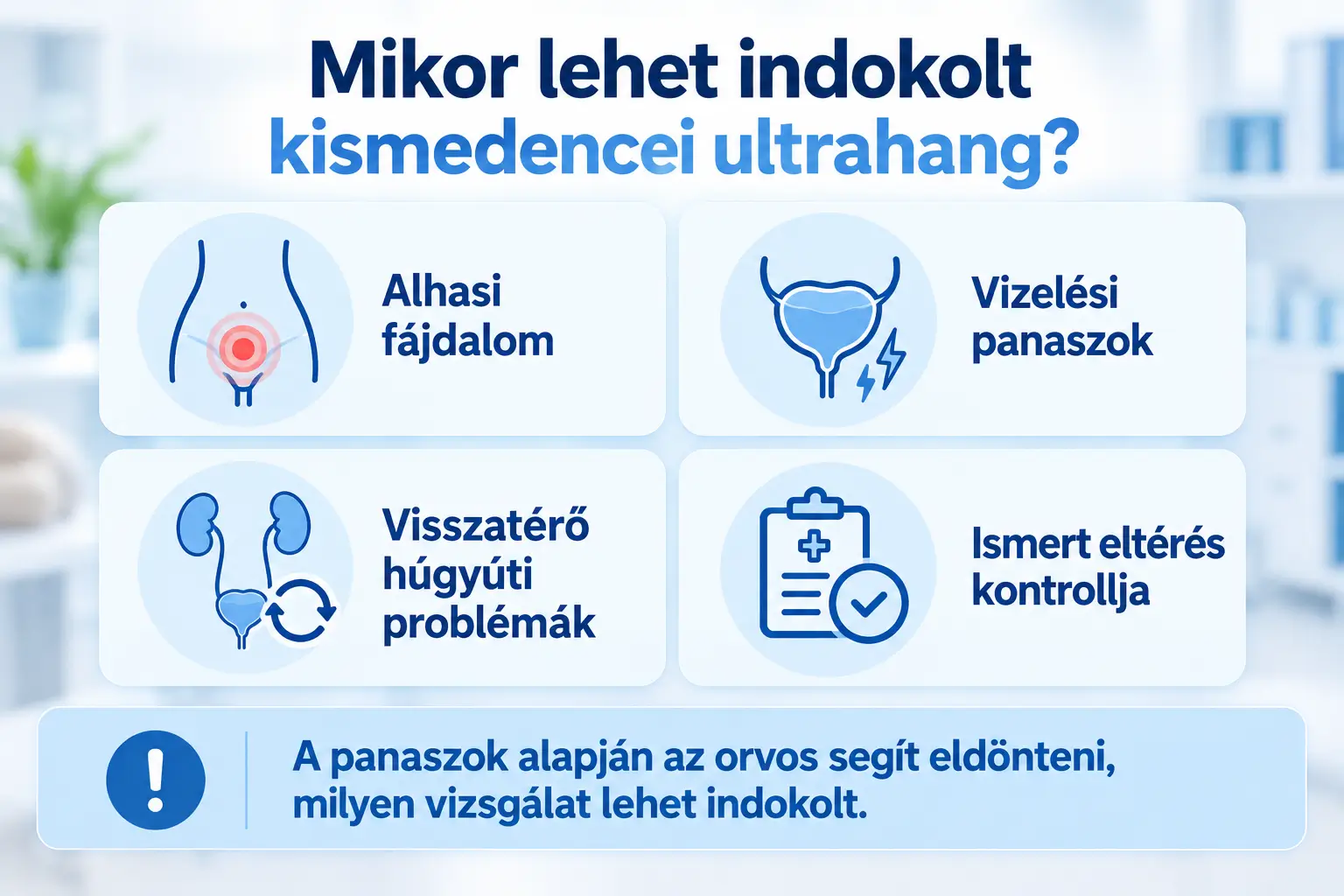 Kismedence ultrahang vizsgálat Gyálon